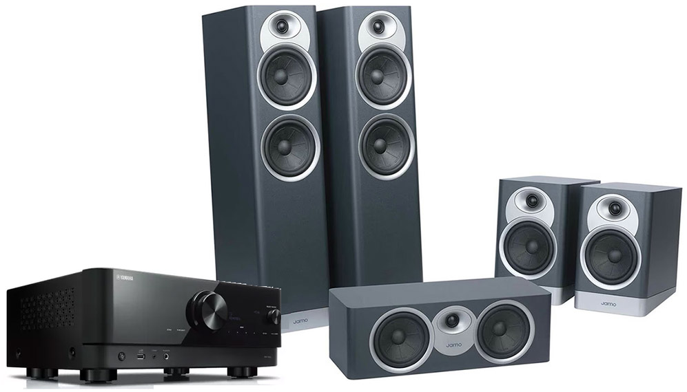 Yamaha RX-V4A + Jamo S7-27HCS